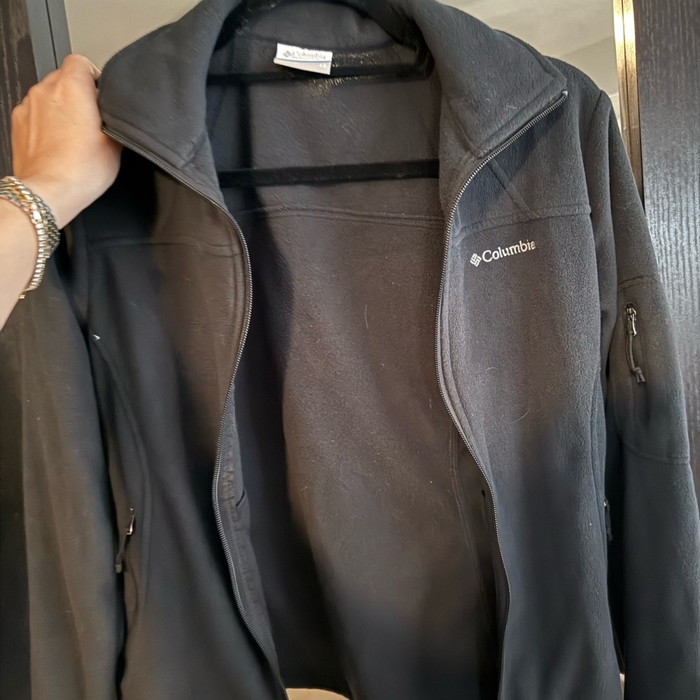 Columbia Charcoal Fleece Jacket